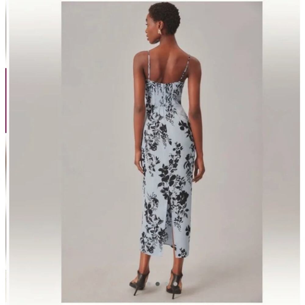 Reformation Womens Pennington Floral Print Dress Beatriz Size 12 NWT - Picture 3 of 11